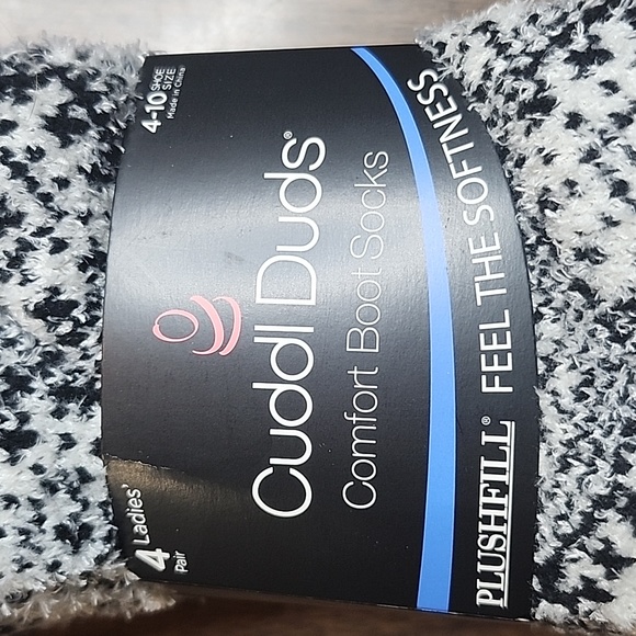 NWT CuddlDuds 4 Pack Cozy Boot Socks - Picture 3 of 5